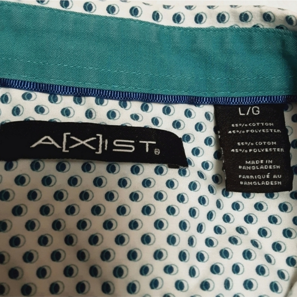 Axist Button Up Shirt Mens Large - Picture 5 of 12